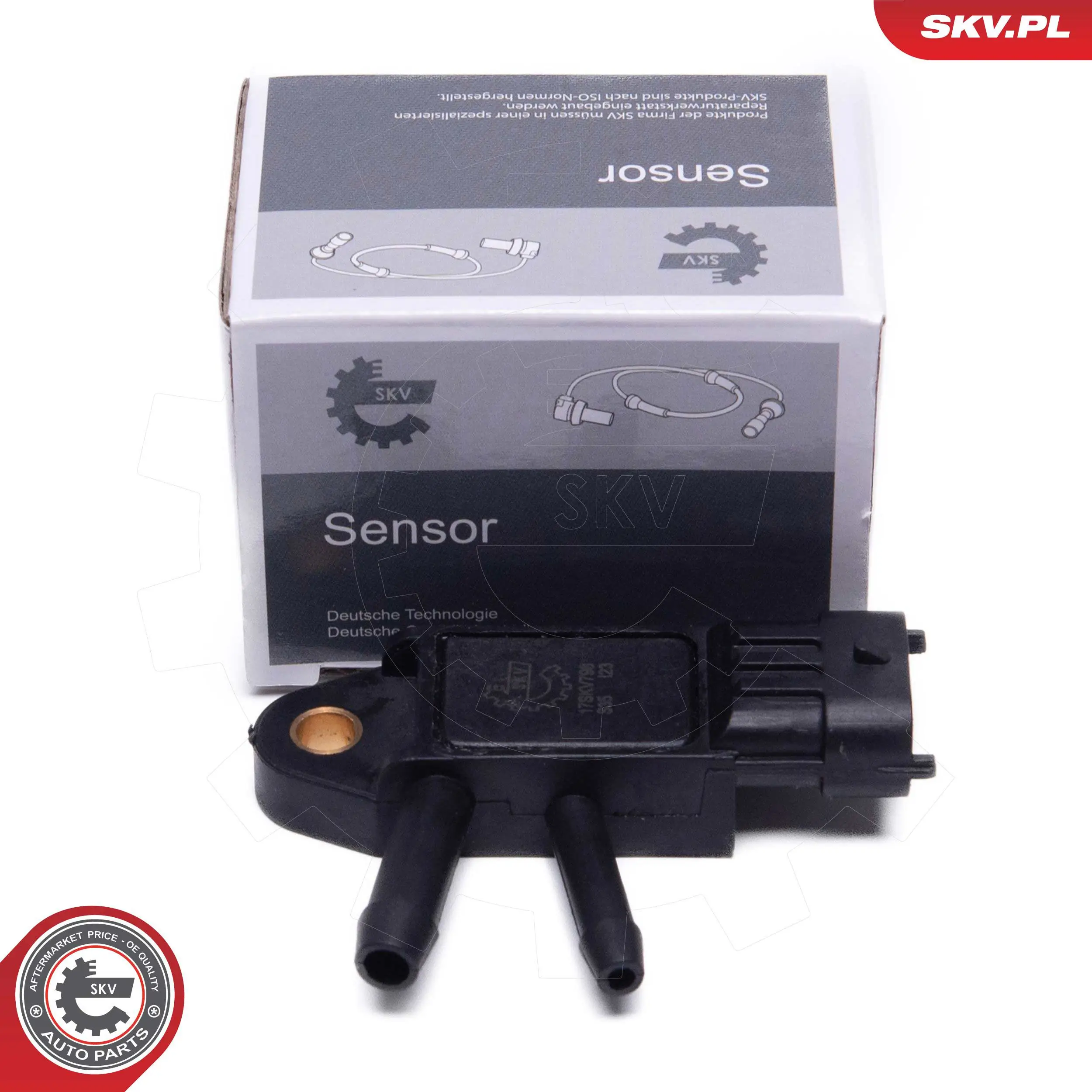 Sensor, exhaust pressure